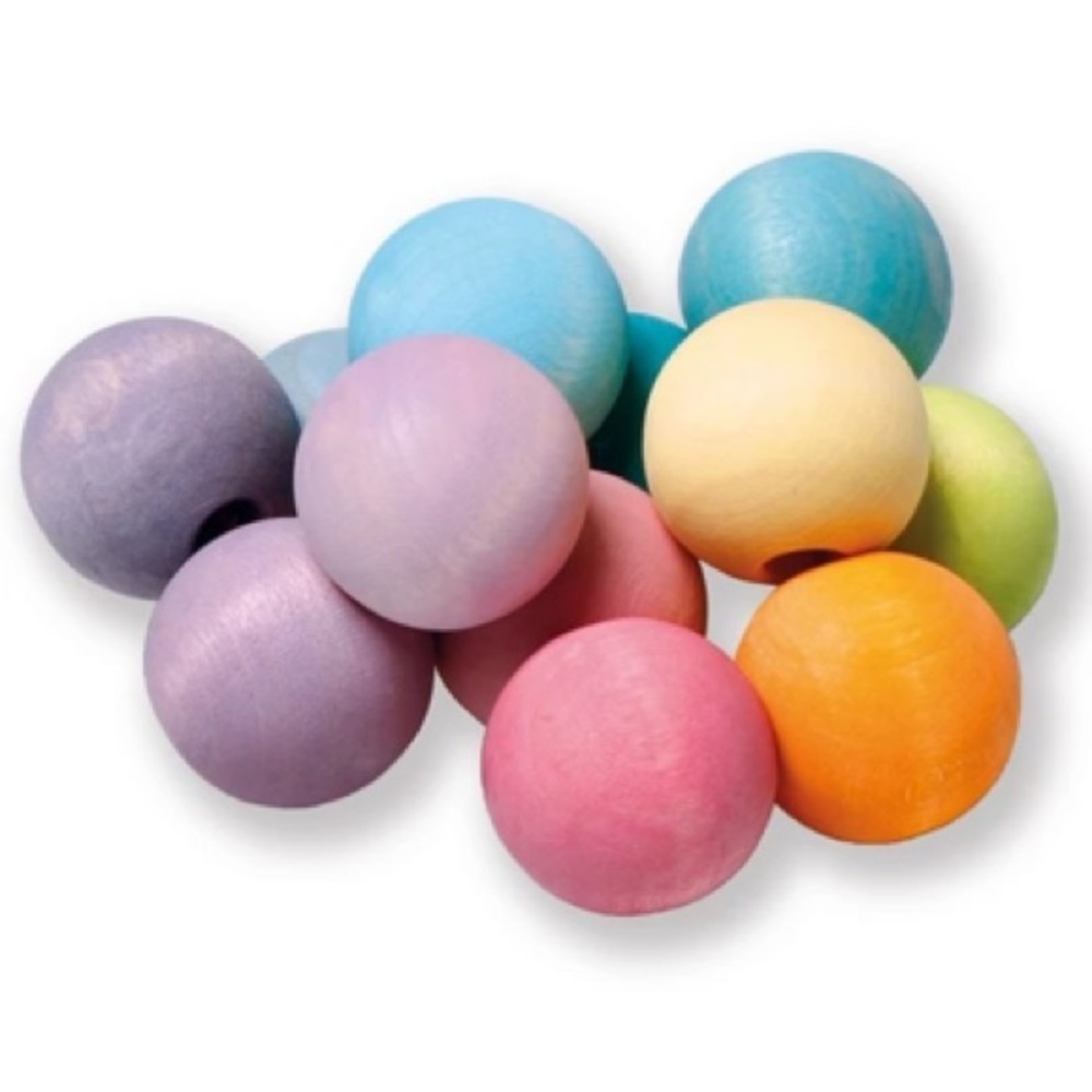 Colorful Wooden Bead Set for Kids